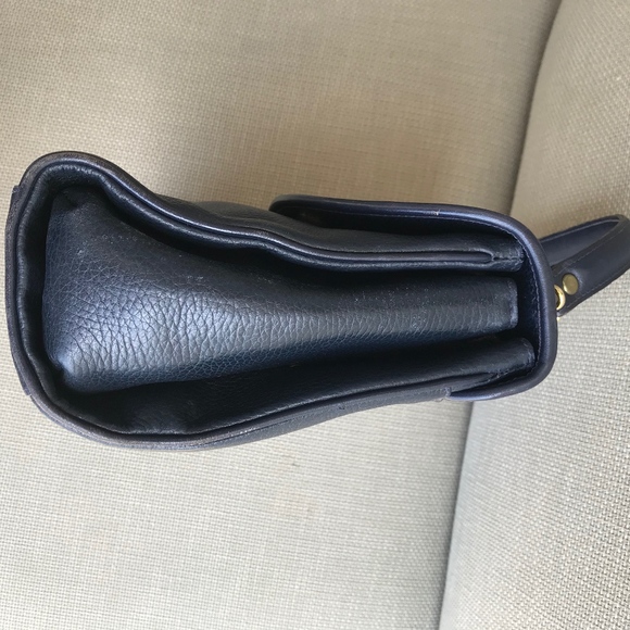 Navy Mark Cross Handbag - Picture 3 of 8